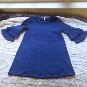 Girls navy blue dress